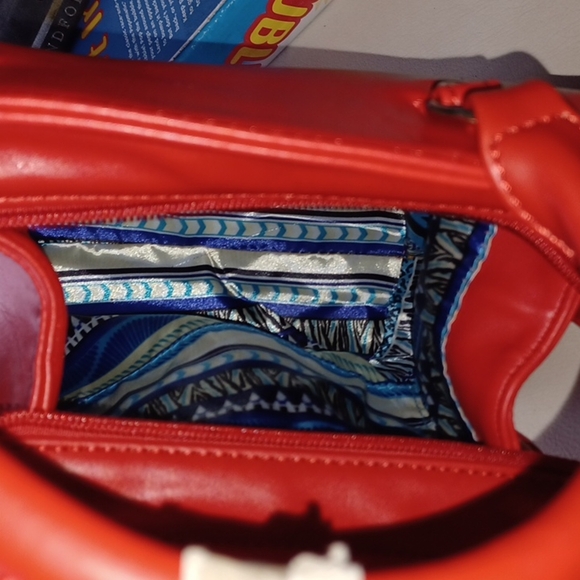 Republic Classic Handbag, 8" x 7" x 4", NEW, Red - Picture 5 of 7